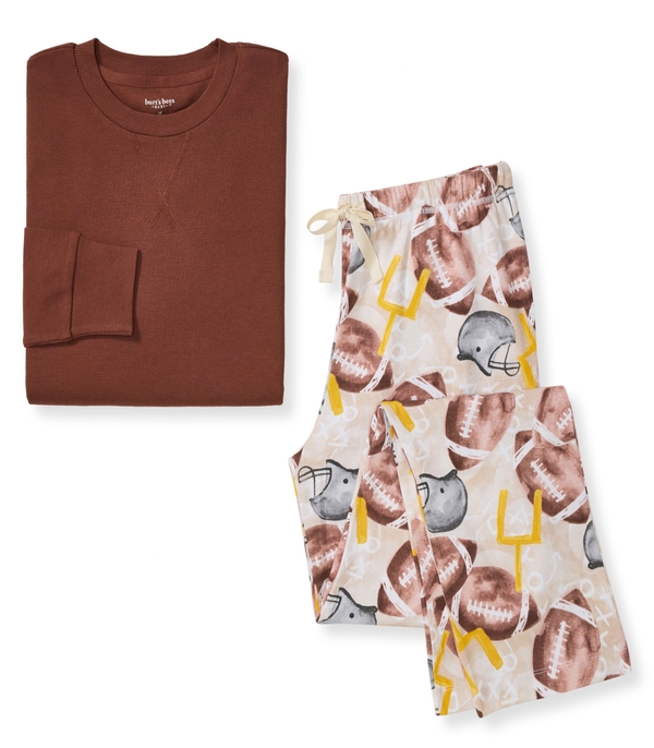 Football Season Organic Matching Family Pajamas