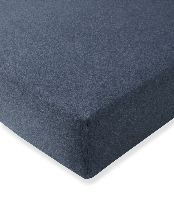 Solid Organic Cotton BEESNUG® Fitted Crib Sheet - Nightfall