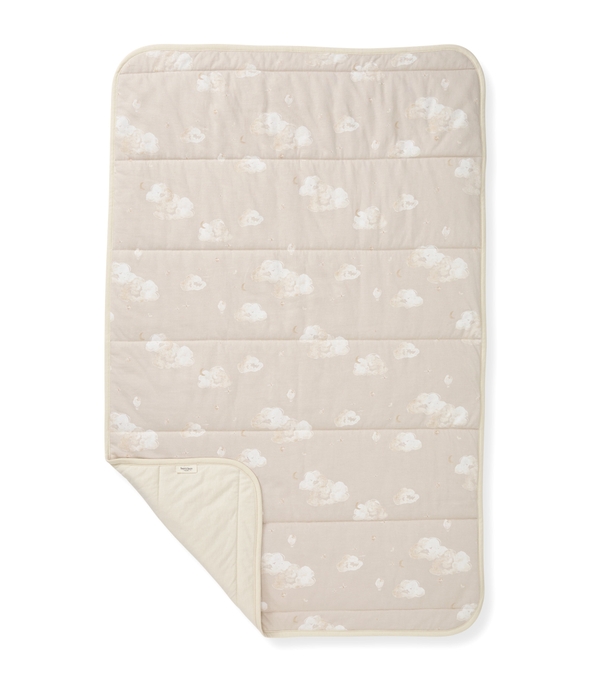Good Night Sky Organic Cotton Reversible Baby Blanket