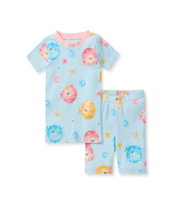 Puffer FIsh Organic Cotton Kids Pajamas