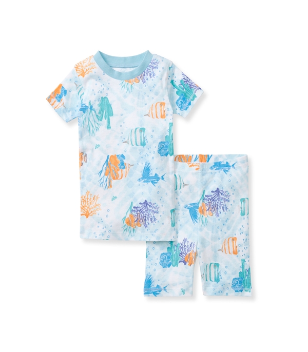 Under The Sea Organic Cotton Kids Pajamas