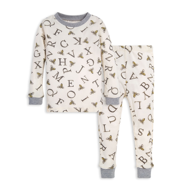 A-Bee-C Organic Cotton Snug Fit Baby Pajamas