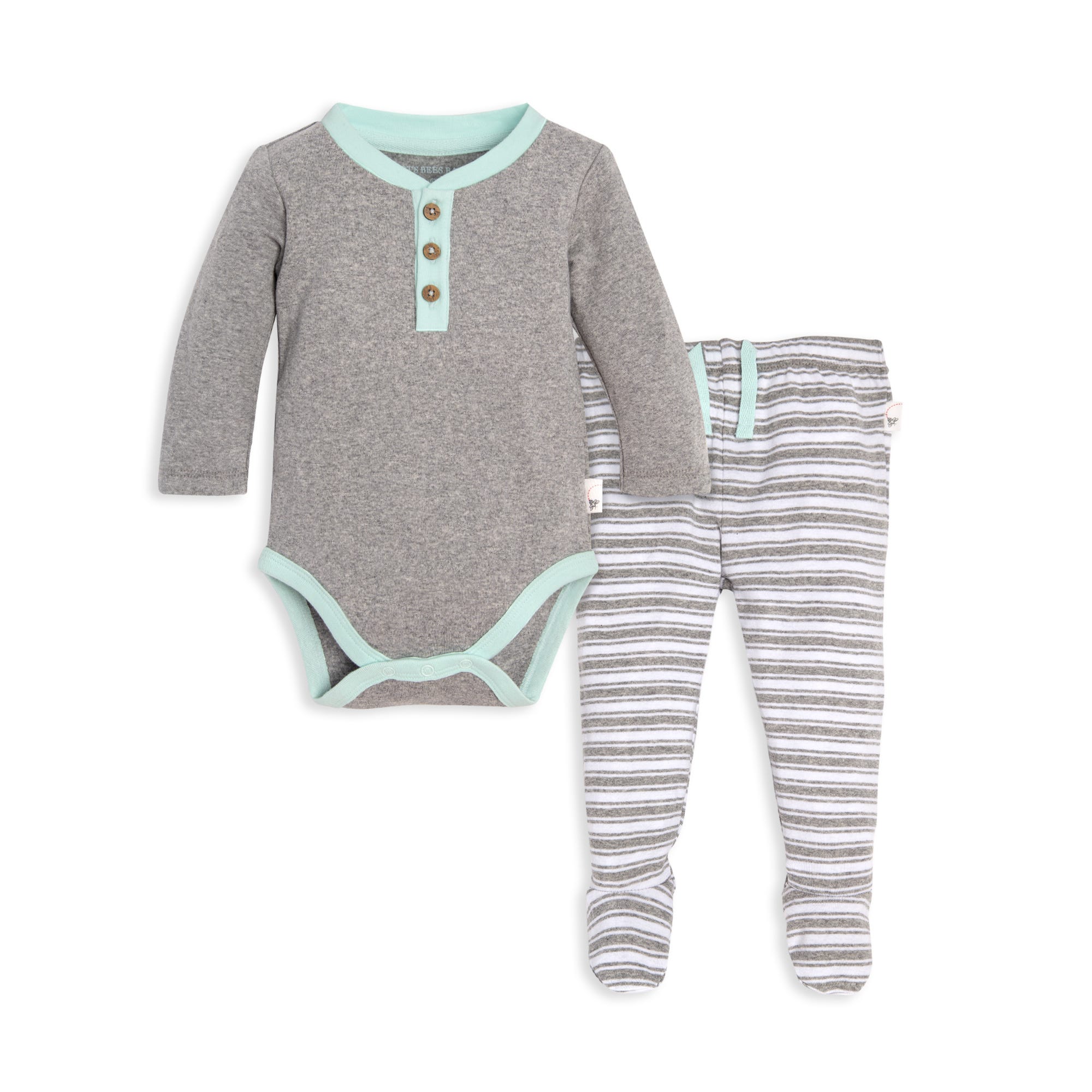 baby henley bodysuit