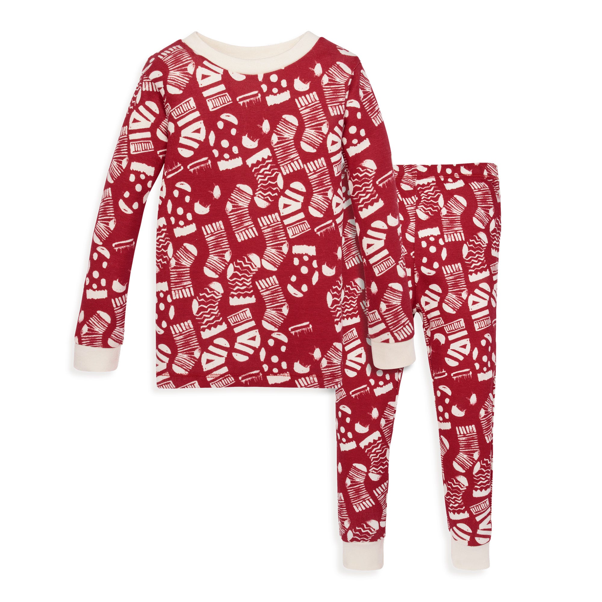 organic baby christmas pajamas