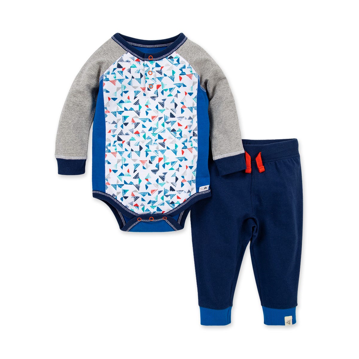 baby henley onesie