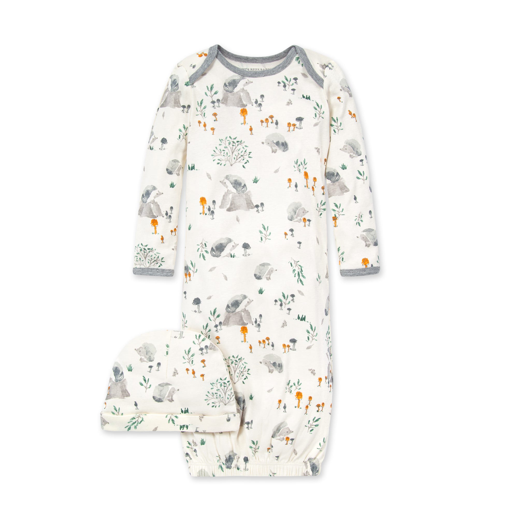 organic baby gowns newborn