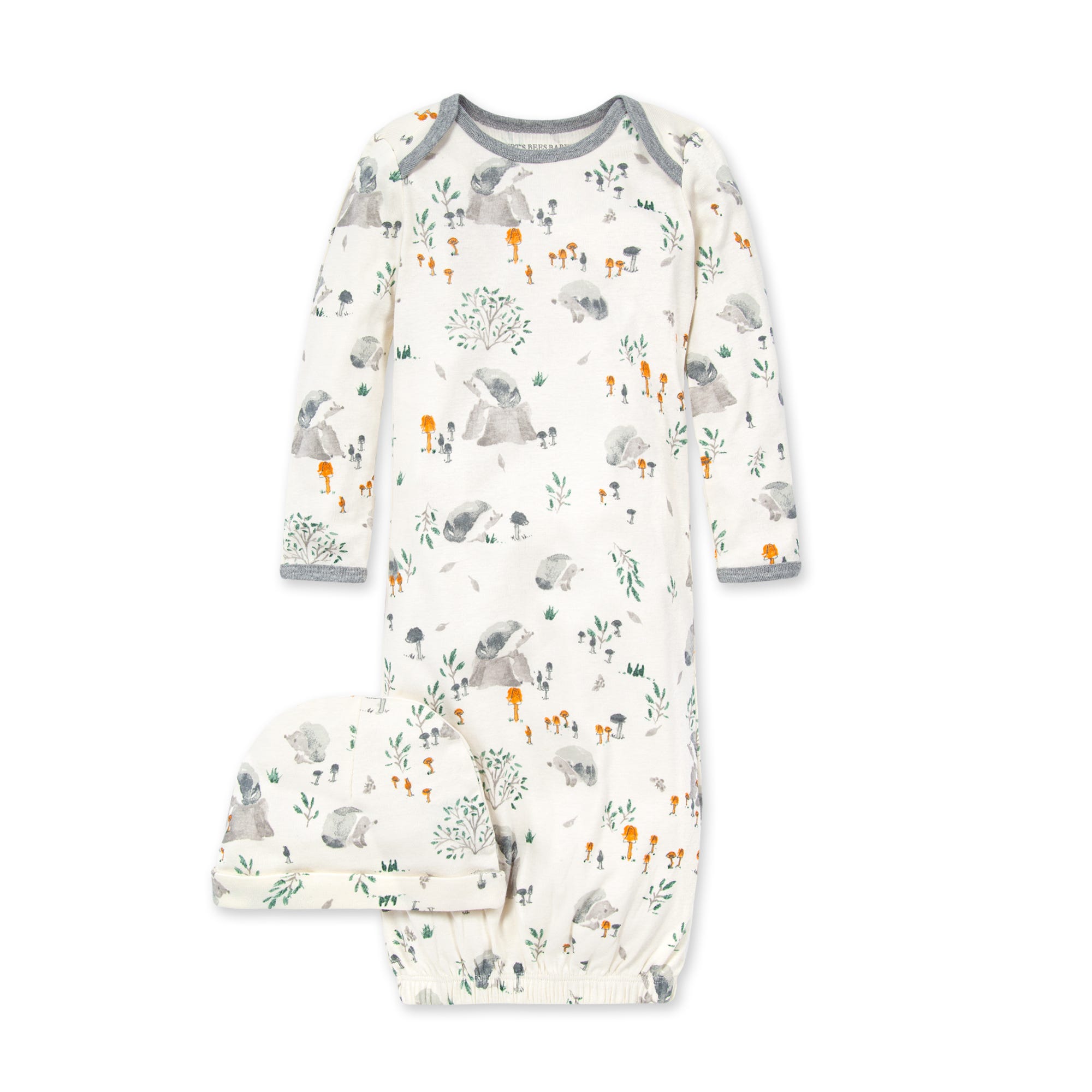 organic baby gowns