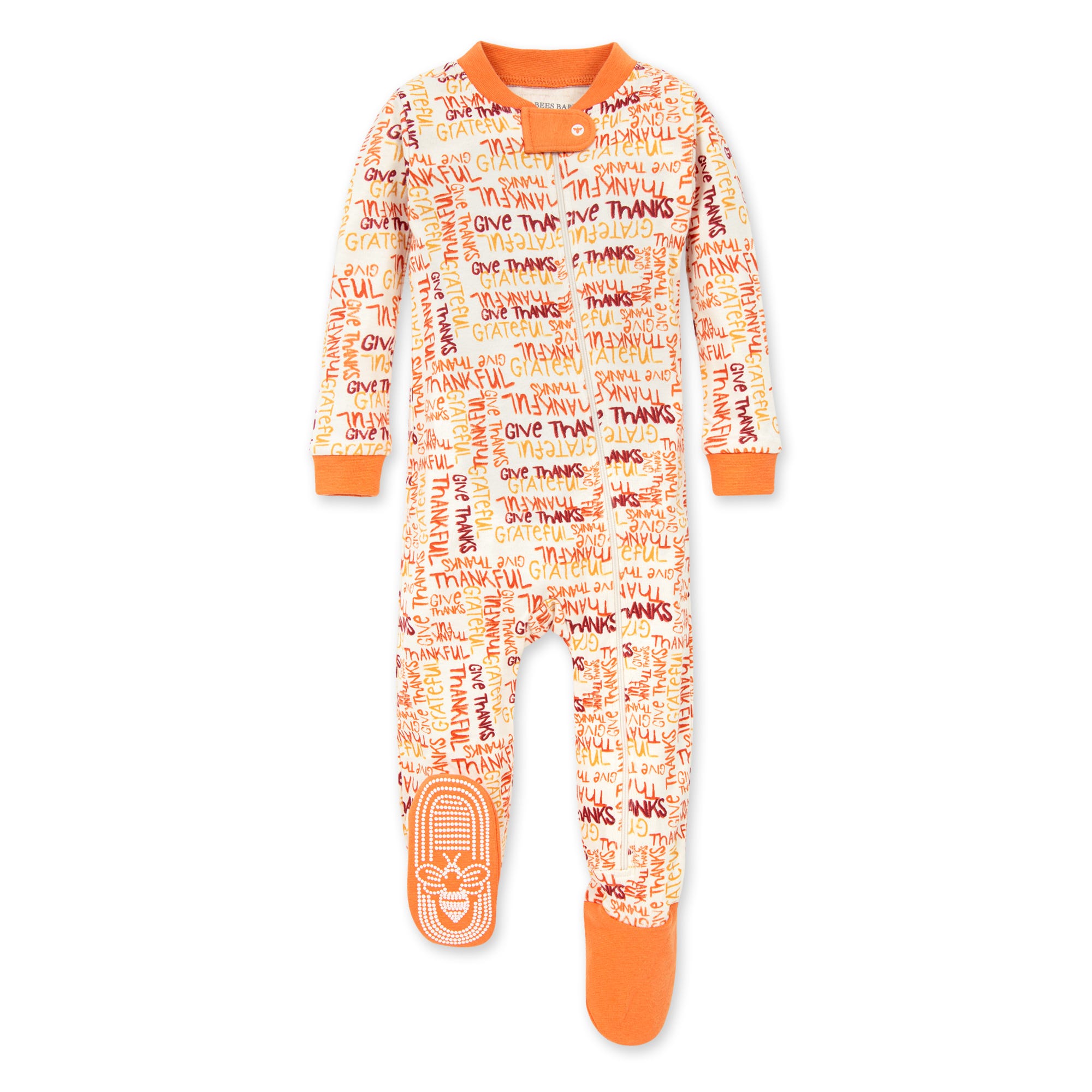 baby thanksgiving pajamas