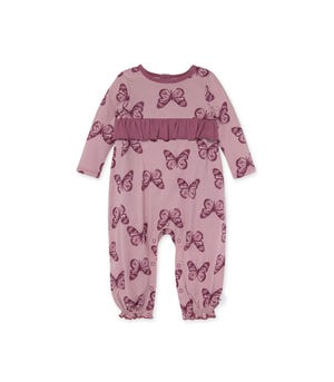 Butterfly Conservatory Organic Baby Jumpsuit