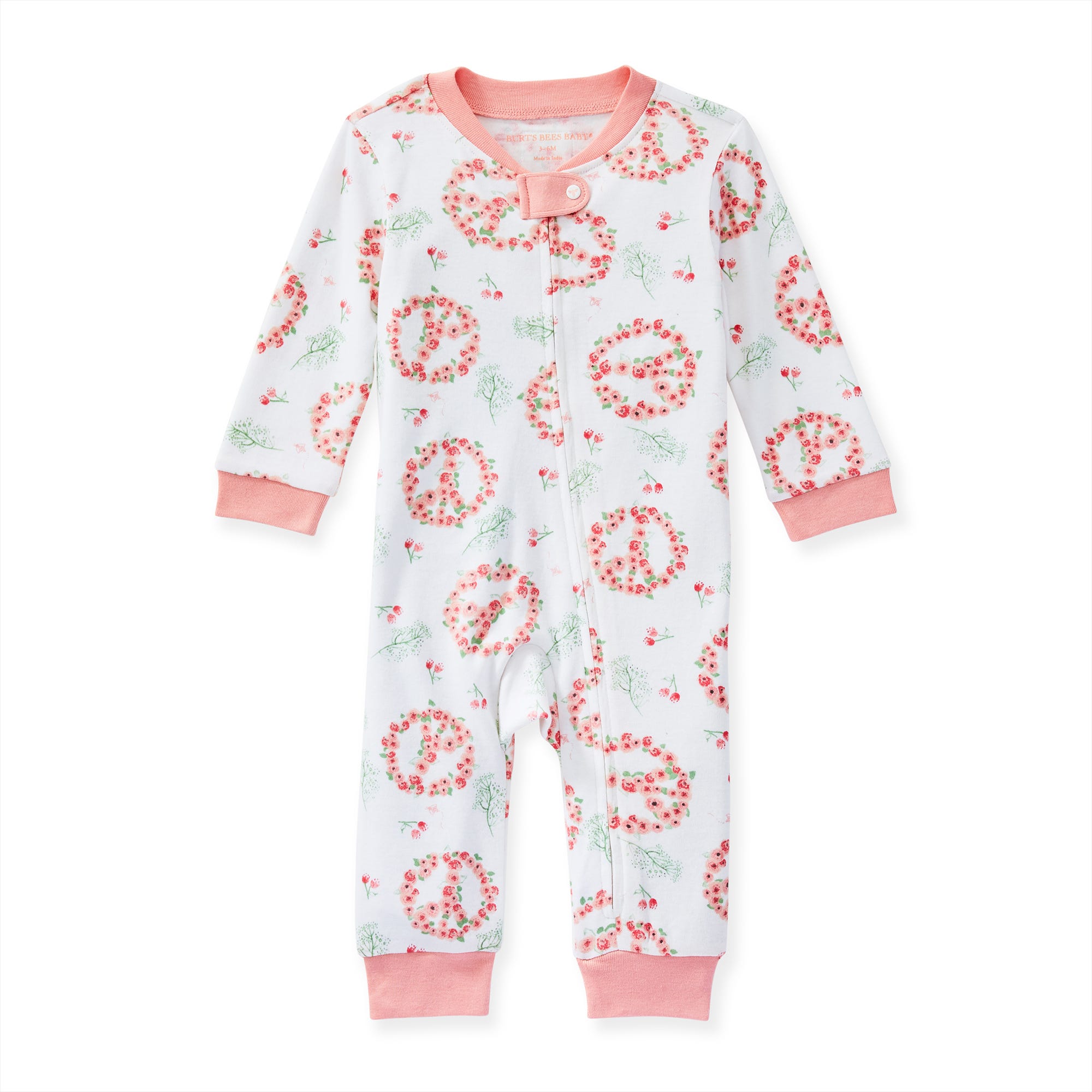 Baby Girl 3-6M 100% Cotton Sleep and Play Owl Pajamas Footie Sleeper 