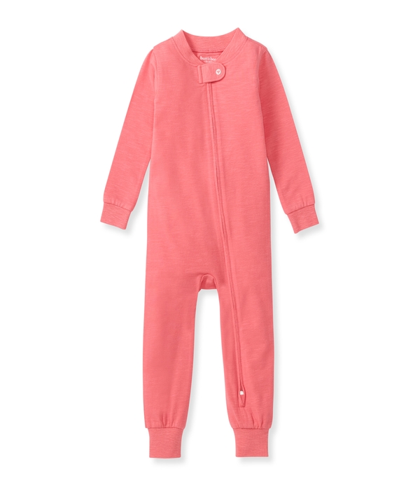 Honeysoft™ Footless Baby Pajamas - Pink Coral