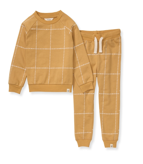 Window Plaid Organic Cotton Set