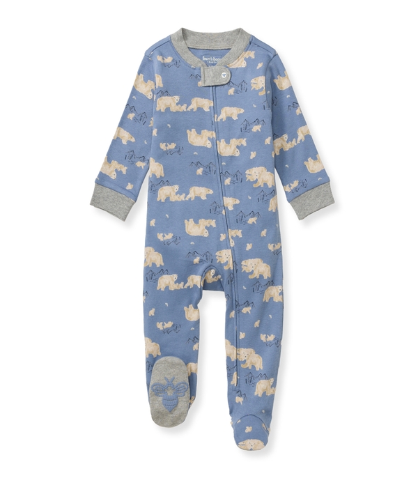 Polar Mountain Organic Cotton Boy Pajamas