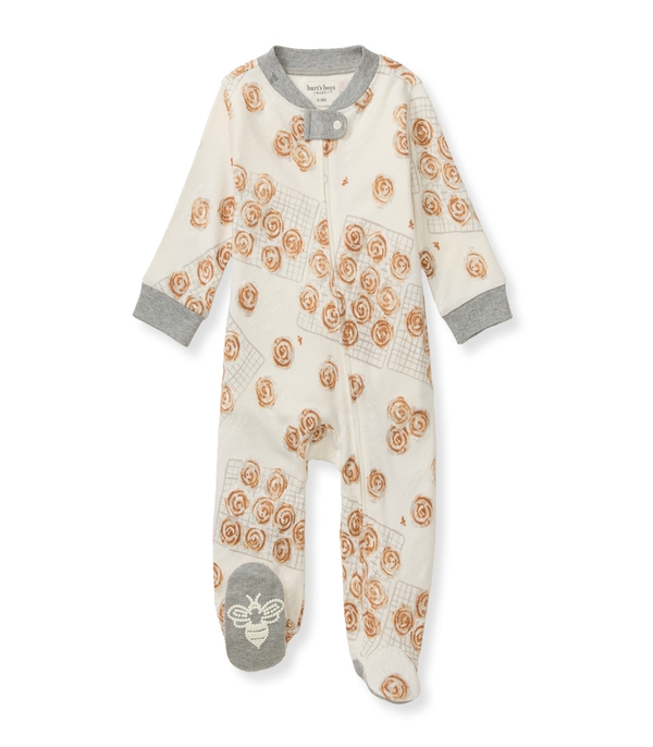 Gooey Cinnamon Rolls Organic Cotton Pajamas
