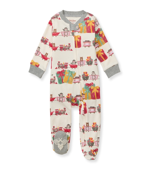 Holiday Toy Train Organic Cotton Pajamas
