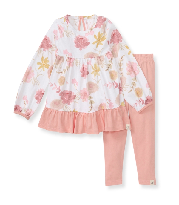 Vacay Floral Organic Cotton Infant Set