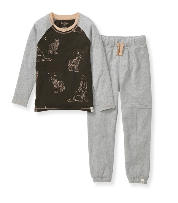 Desert Wolves Organic Cotton Infant Set