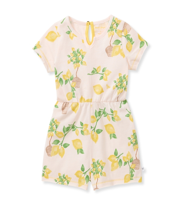Island Lemons Organic Baby Girl Romper
