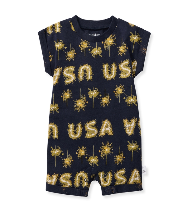 USA Organic Cotton Baby Romper