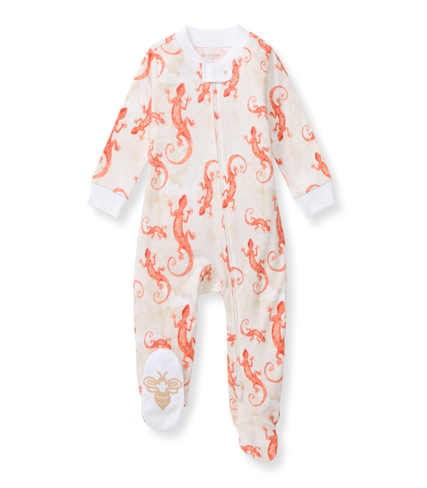Watercolor Gecko Organic Cotton Sleep & Play
