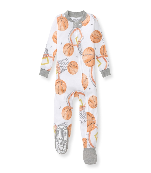 Basketball Organic Baby Pajamas