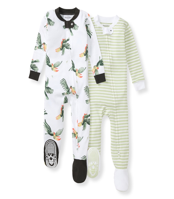 Toucan Organic Baby Pajamas - 2 Pack