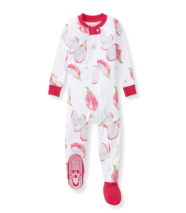Dragon Fruit Organic Baby Girl Pajamas