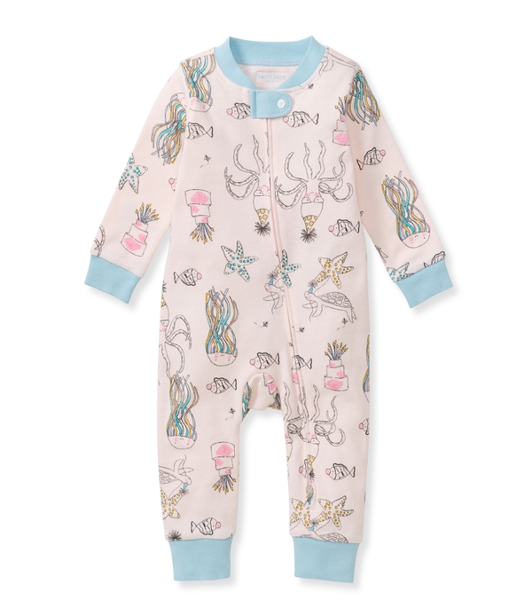 Sea-lebration Organic Cotton Baby Pajamas