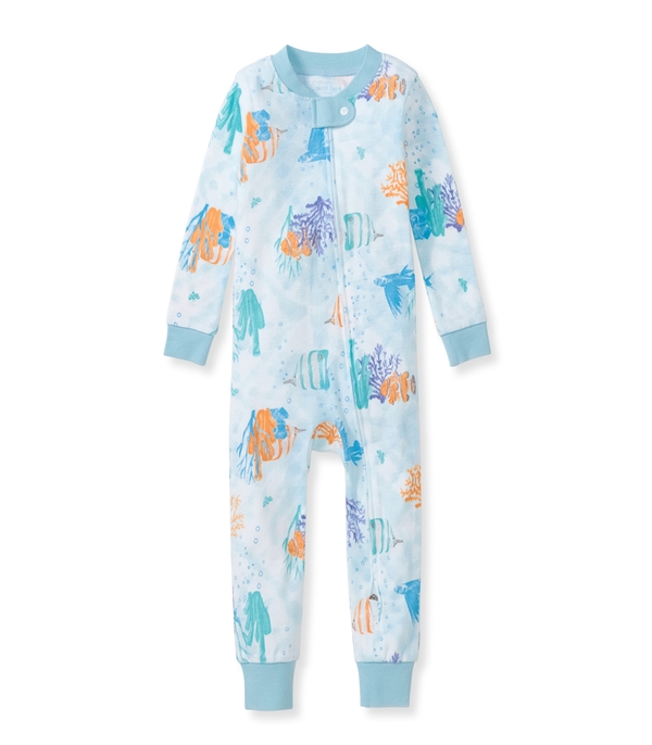 Under The Sea Organic Cotton Baby Pajamas