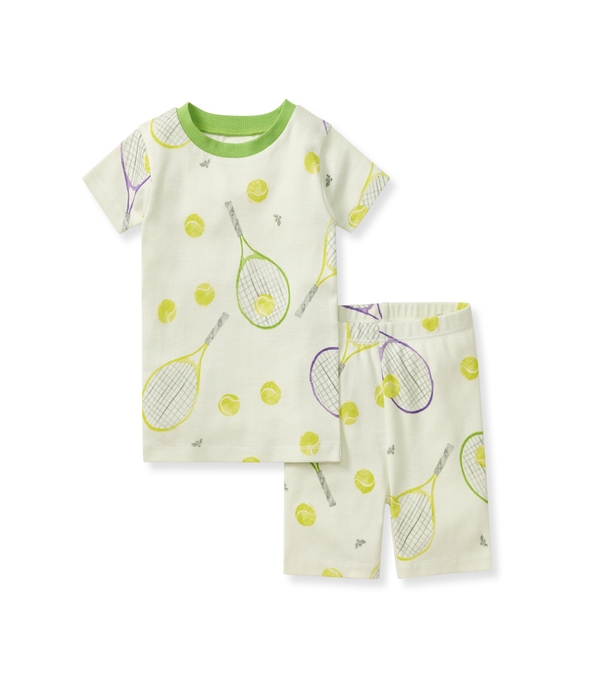 Tennis Organic Cotton Baby Pajamas