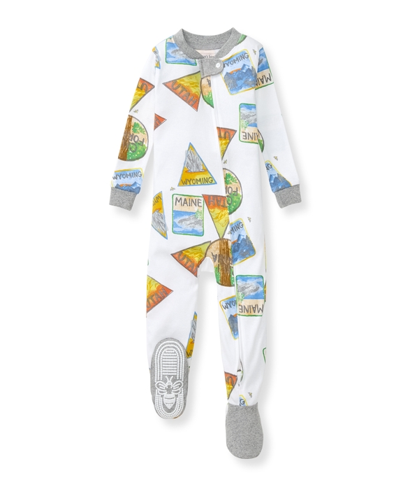 State Park Patches Organic Cotton Pajamas