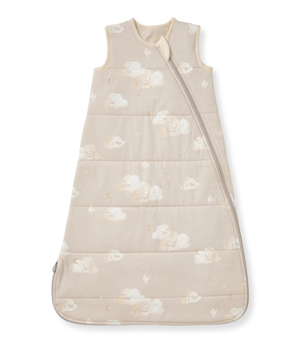 Good Night Sky Organic Warmer Beekeeper™ Wearable Baby Blanket - Limestone