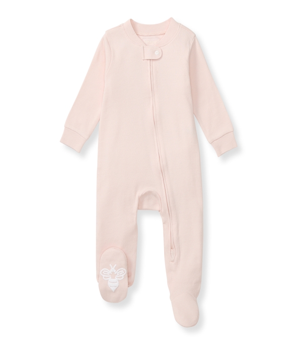 Solid Rib Organic Cotton Pajamas - Ranunculus