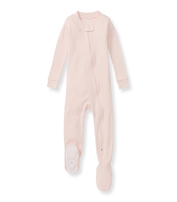 Solid Rib Organic Cotton Pajamas - Ranunculus
