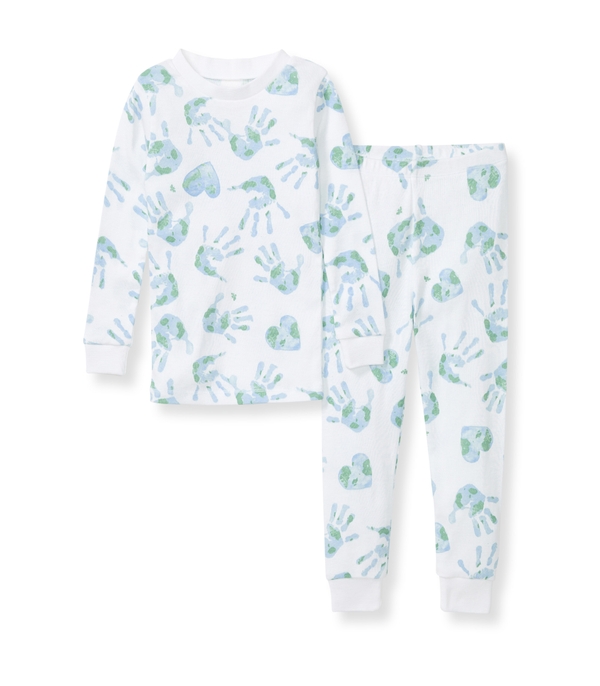 Happy Earth Hands Baby Organic Cotton PJ Set