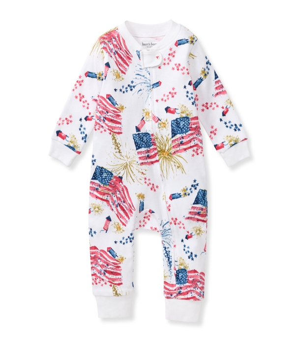 Firecrackers Organic Cotton Baby Pajamas
