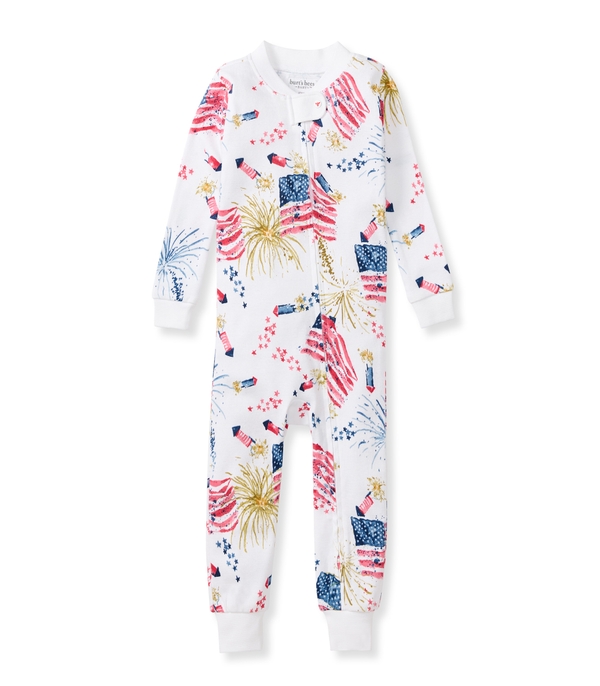 Firecrackers Organic Cotton Baby Pajamas