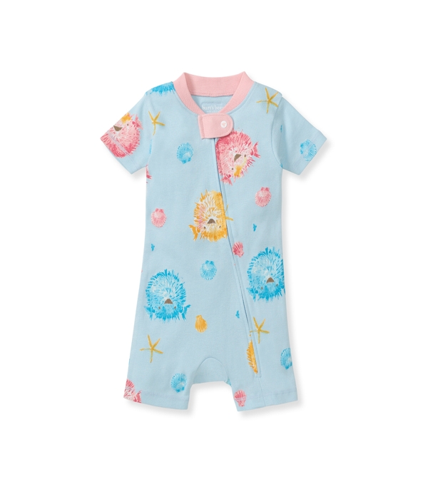 Puffer Fish Organic Baby Sleeper Romper