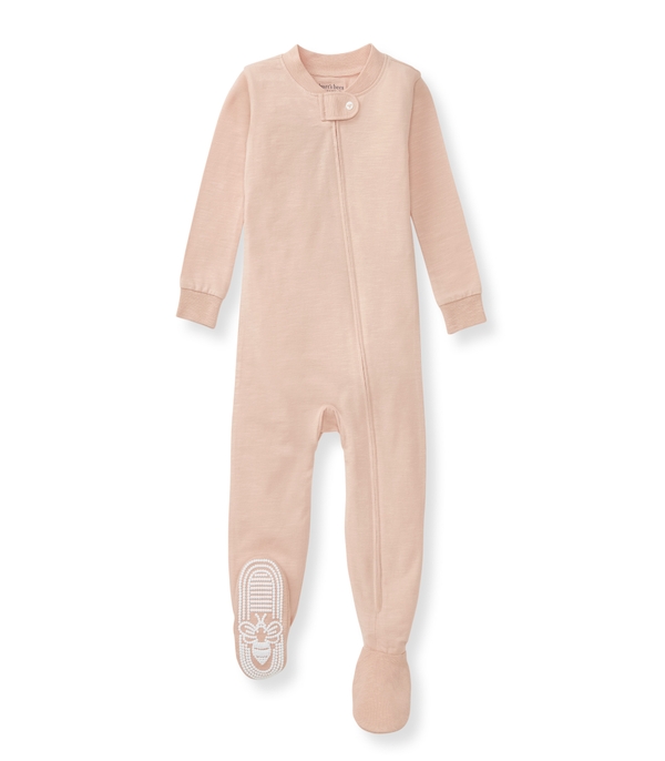 Honeysoft™ Waffle Thermal Baby Girl Pajamas - Apple Blossom