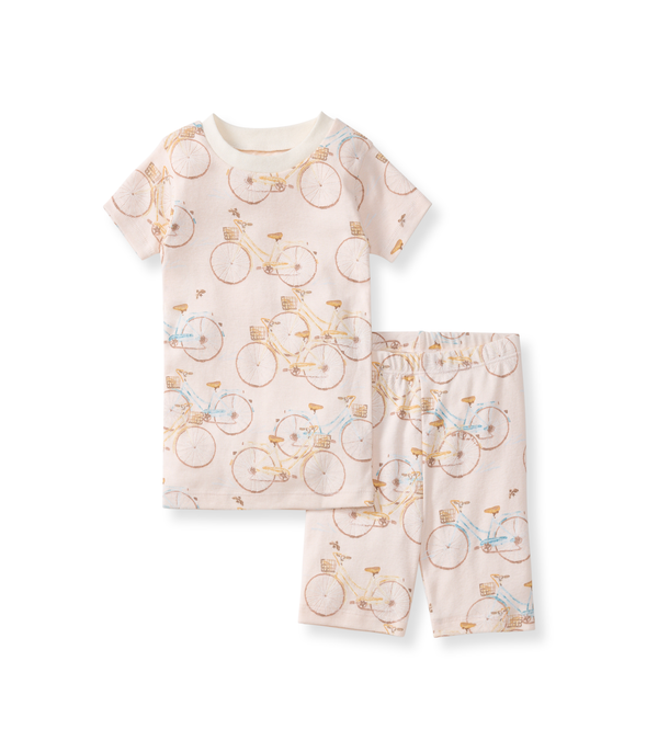 Bicycles Organic Short Sleeve Pajamas