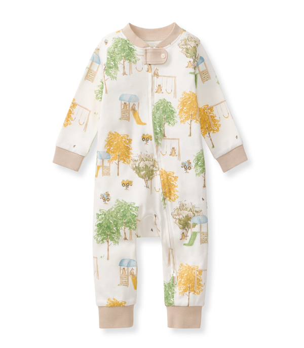 At The Playground Organic Footless Sleep & Play 