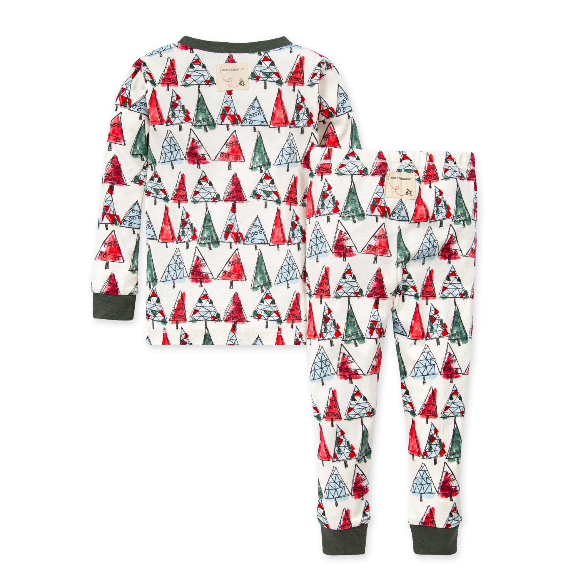 organic baby christmas pajamas