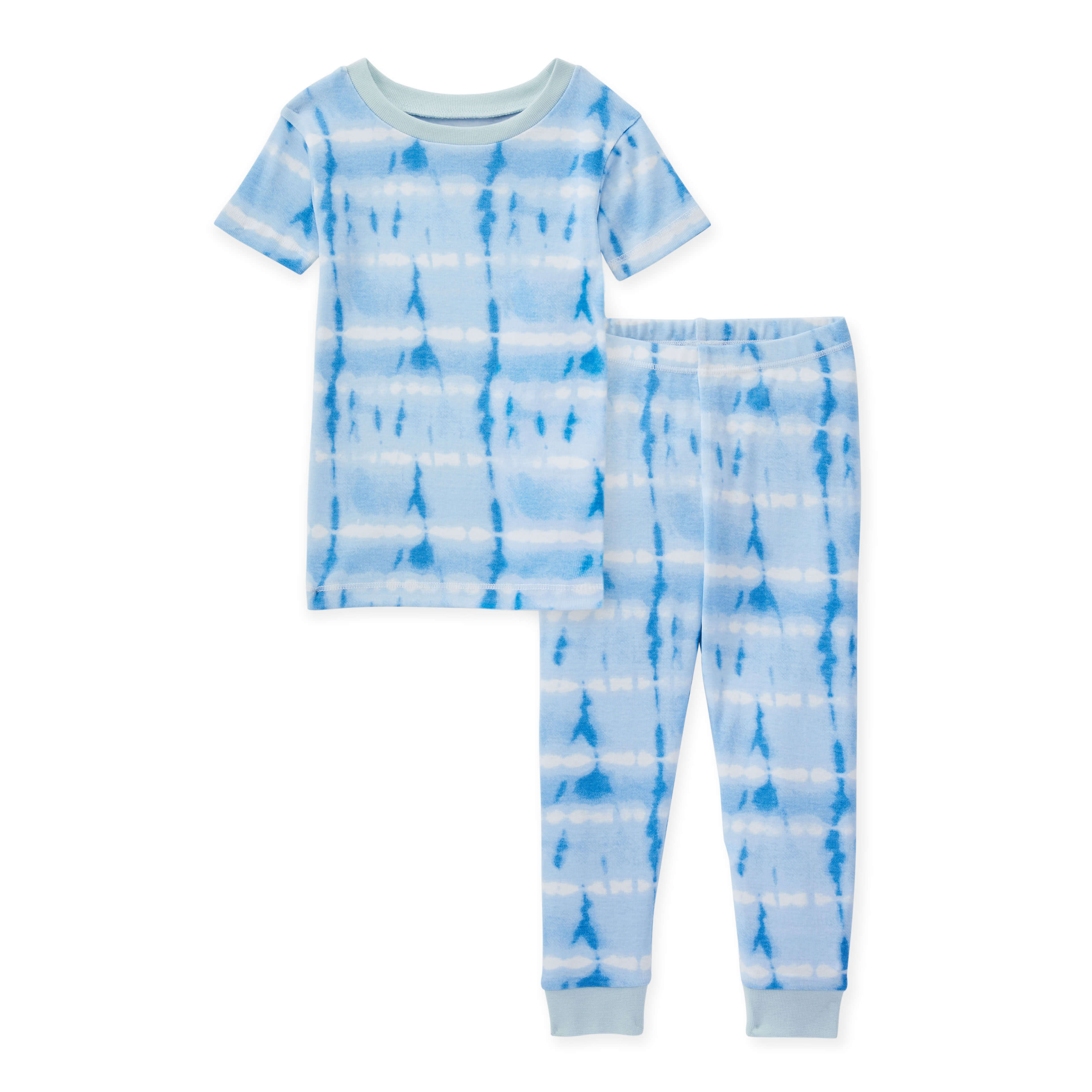 Burt's Bees girl  Organic Cotton Tie Dye top blue T-Shirt Size 5T Toddler New 
