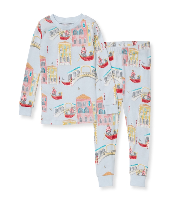 On The Gondola Organic Cotton Pajamas