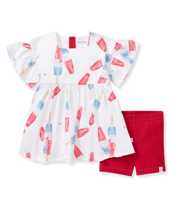 Rocket Pop Baby Toddler Dress & Shorts Set
