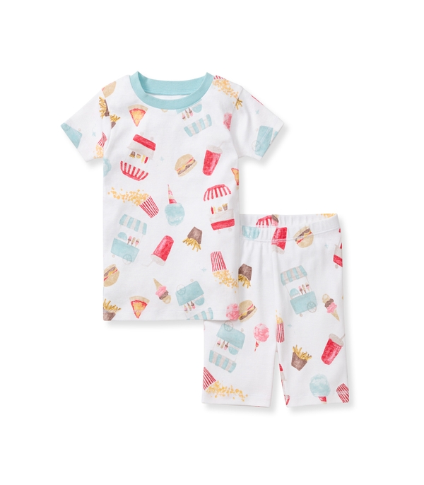 Game Day Eats Organic Cotton Toddler Pajamas