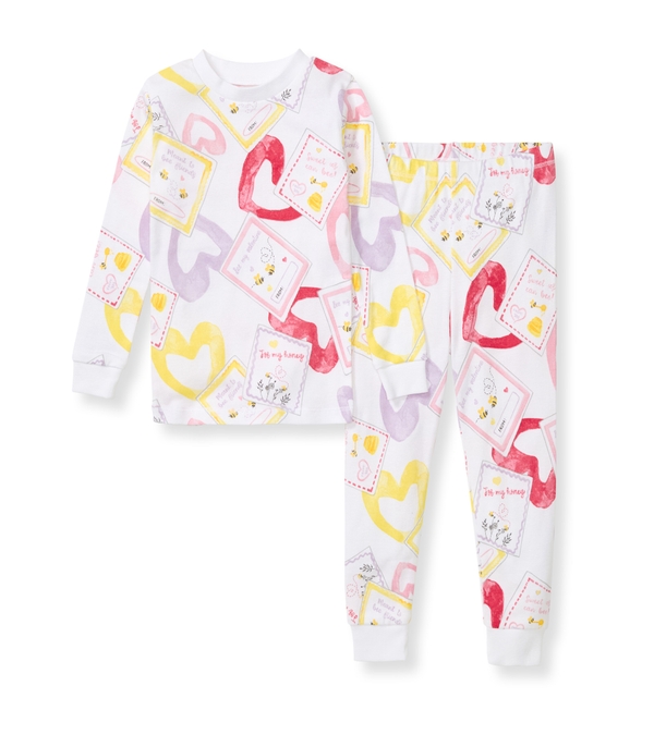 Bee Mine Toddler Organic Cotton PJ Set