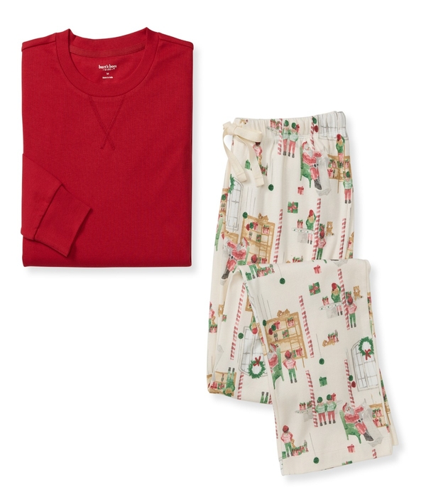 Santa's Workshop Organic Cotton Matching Family Pajamas