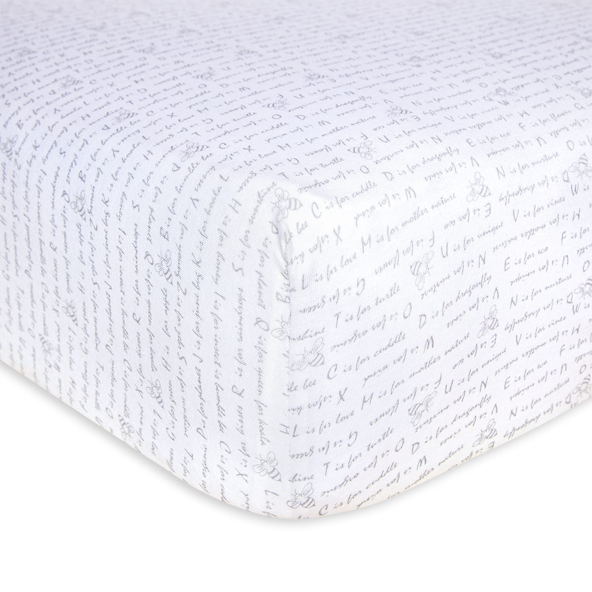 alphabet crib sheet