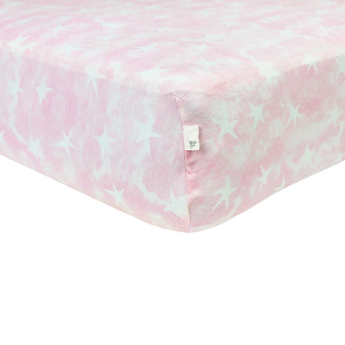 burt's bees fitted crib sheet